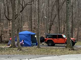 Lakefront Campground — Nathan Bedford Forrest State Park