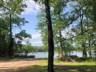 Adam's Lake Boat Ramp and Camp