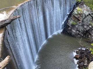 Spillway Landing by Cedar Bayou