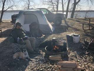 Cedar Point Campground — Lovewell State Park