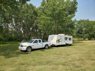 Branded Cedar Campground — Prairie Dog State Park